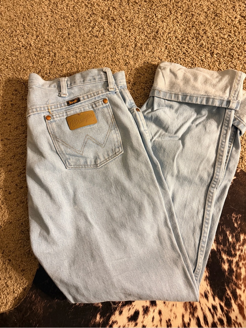 Wrangler Light Blue Boyfriend Jeans